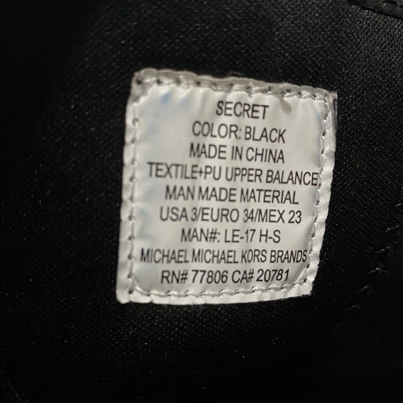 Nice kids Michael Kors knee high boots size 3. - Picture 4 of 4